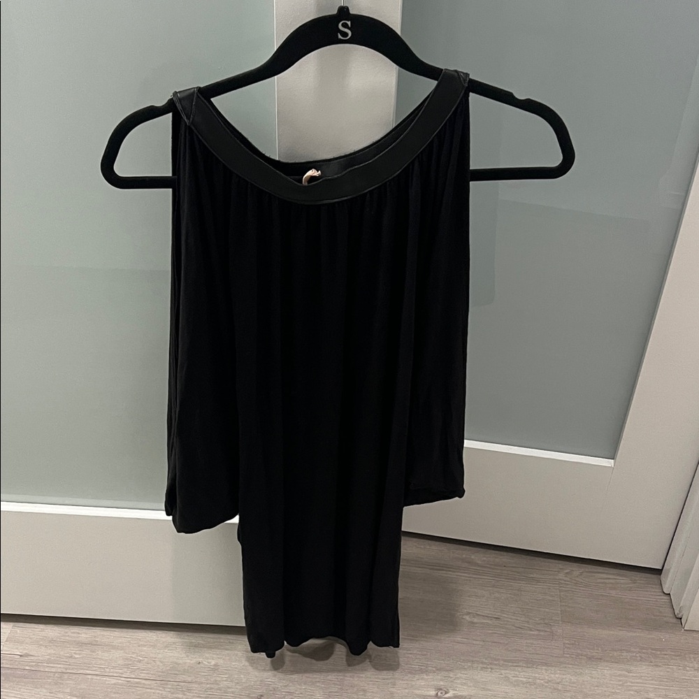 Bailey 44 Black Off-Shoulder Blouse